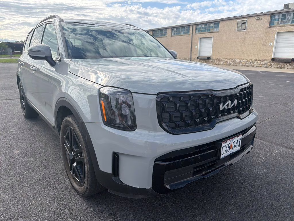 2024 Wolf Gray Kia Telluride EX X-Line AWD SUV