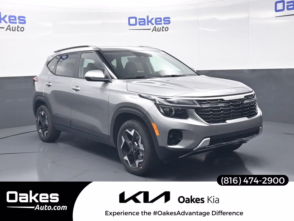 2026 Steel Gray Kia Seltos S AWD SUV
