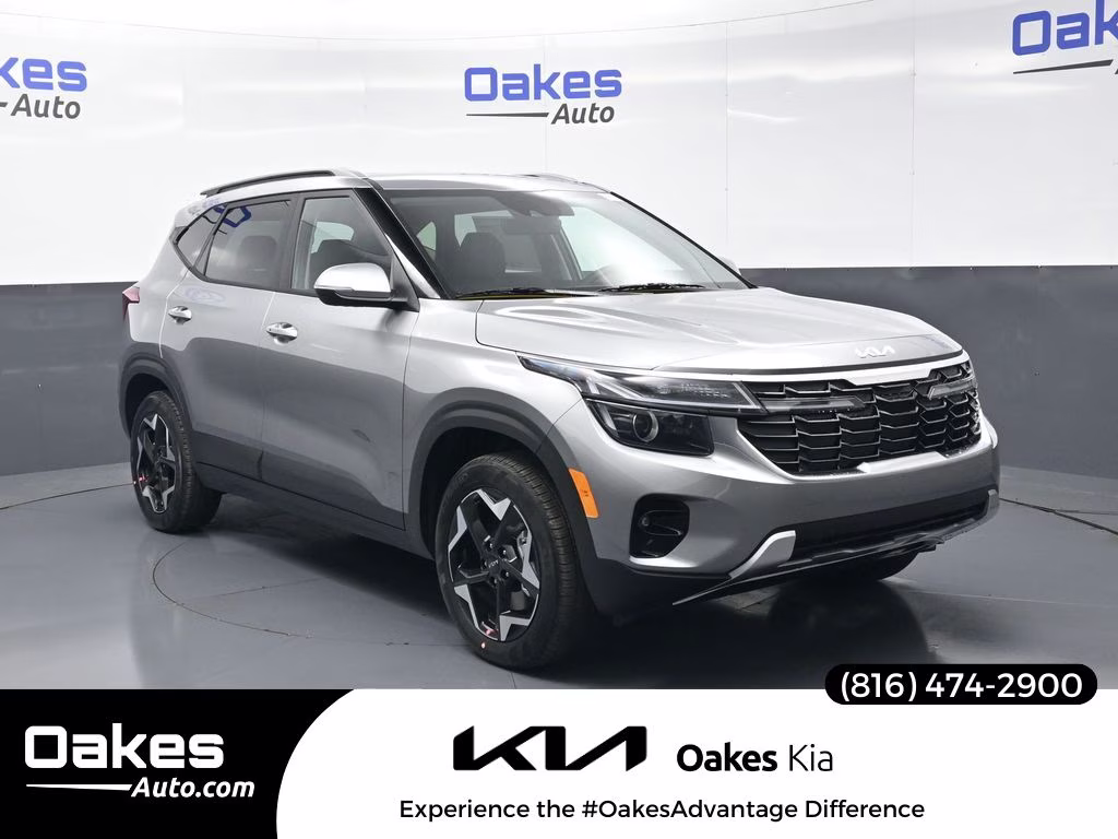 2026 Steel Gray Kia Seltos S AWD SUV