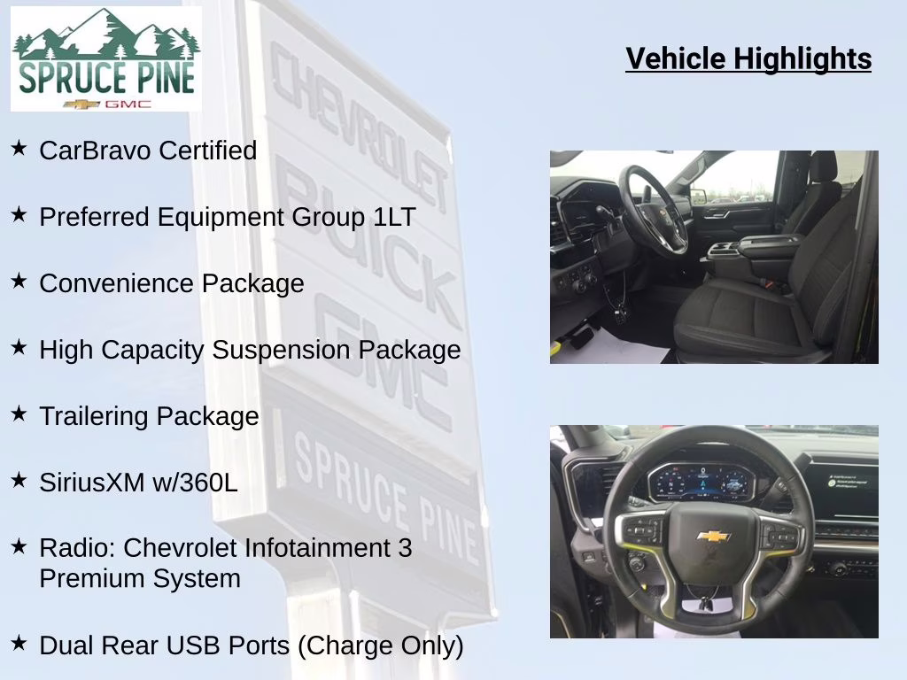 2024 Dark Ash Metallic Chevrolet Silverado 1500 LT 4X4 Truck