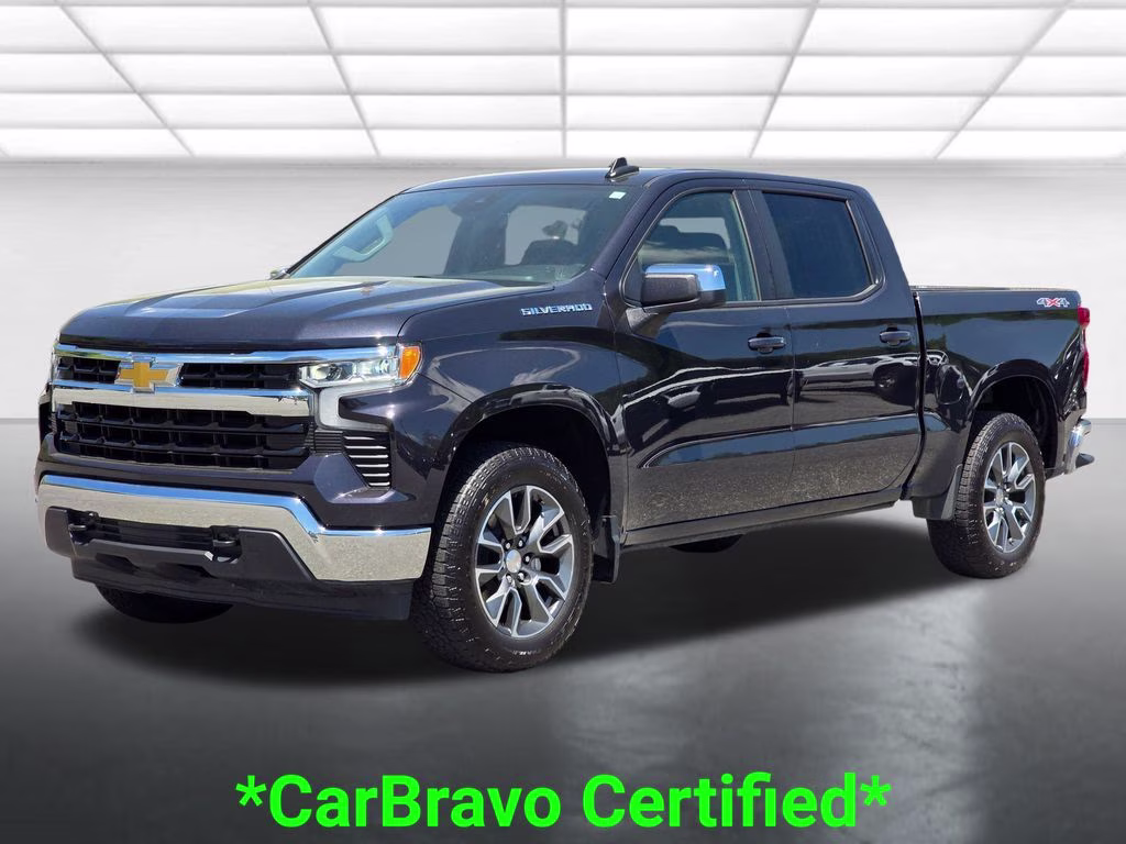 2024 Dark Ash Metallic Chevrolet Silverado 1500 LT 4X4 Truck