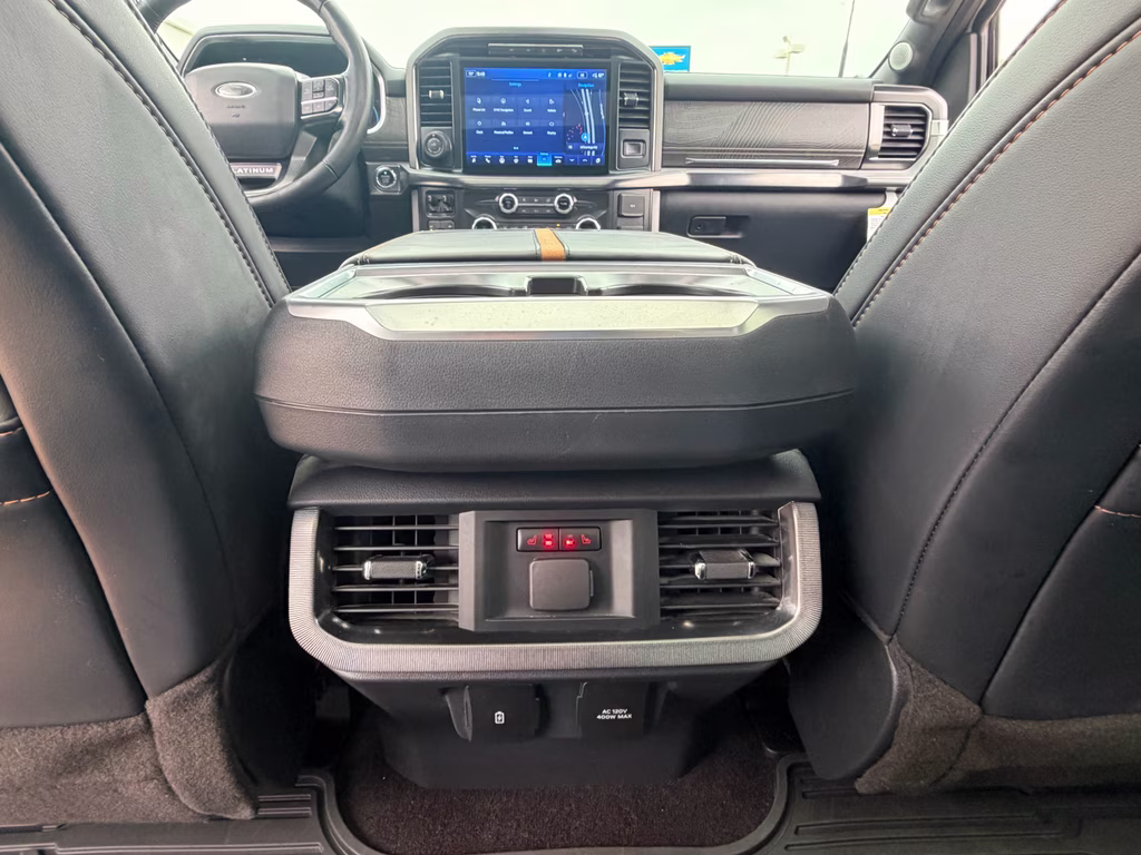 2022 Star White Metallic Tri-Coat Ford F-150 Platinum 4X4 Truck
