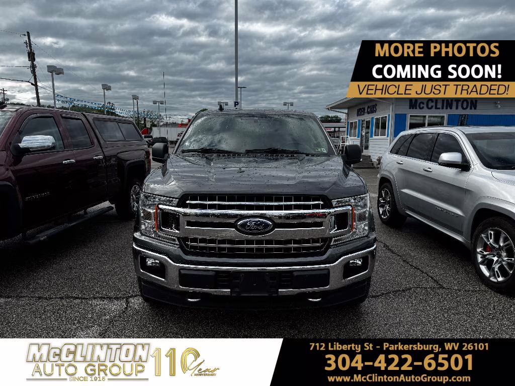 2019 Magnetic Metallic Ford F-150 XLT 4X4 Truck