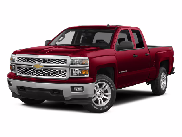 2014 Red Chevrolet Silverado LT 4X4 Truck