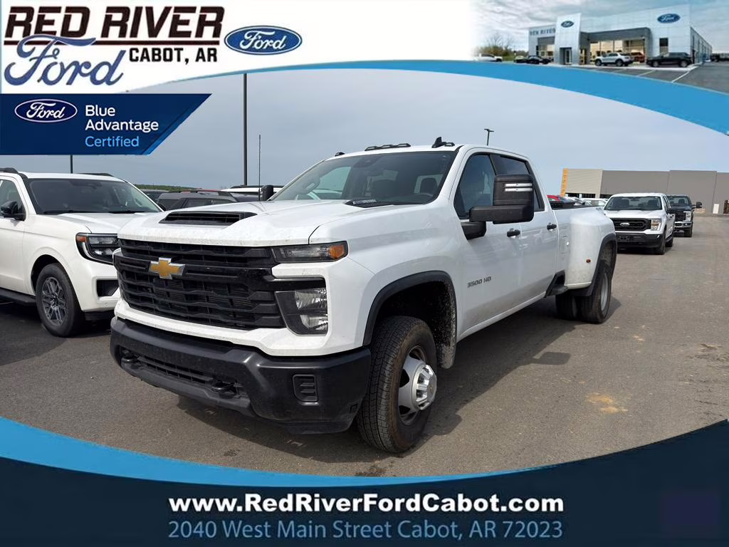 2026 Summit White Chevrolet Silverado Work Truck 4X4 Truck
