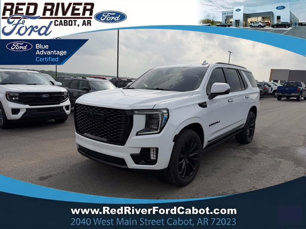 2021 Summit White GMC Yukon Denali RWD SUV