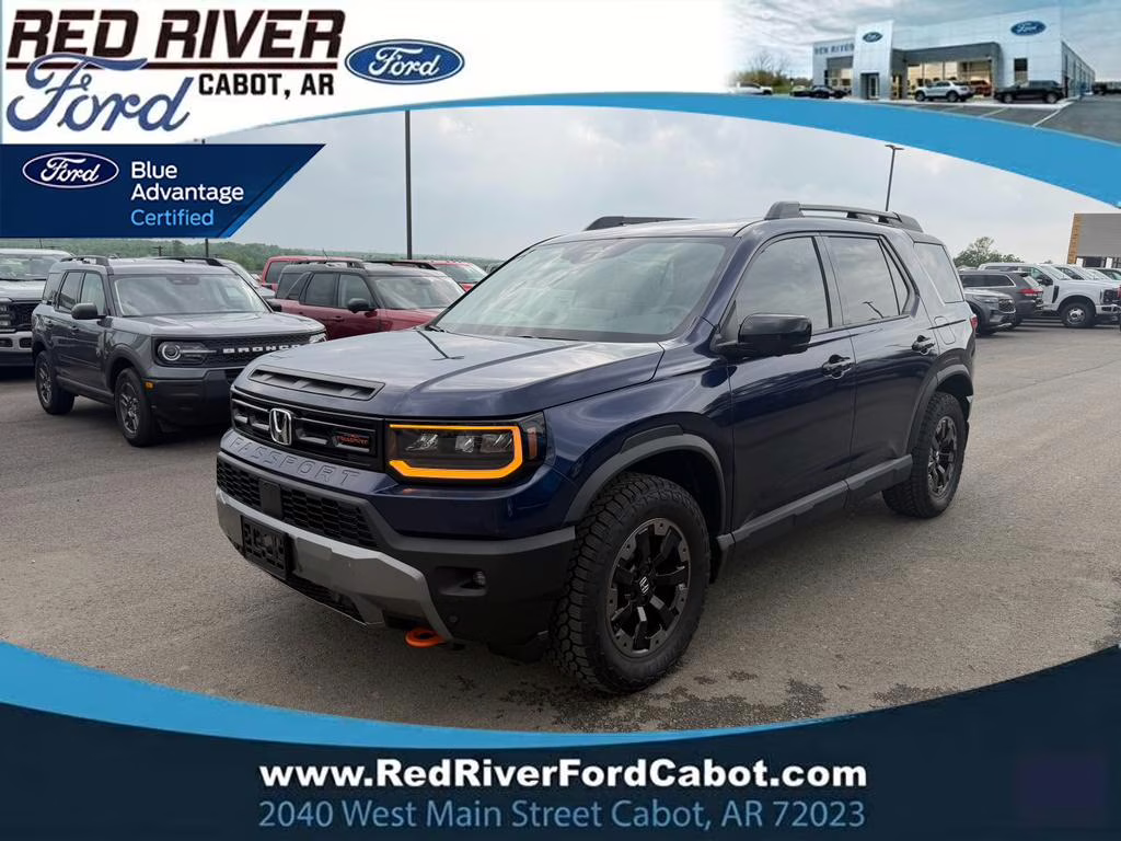 2026 Obsidian Blue Pearl Honda Passport TrailSport Elite AWD SUV