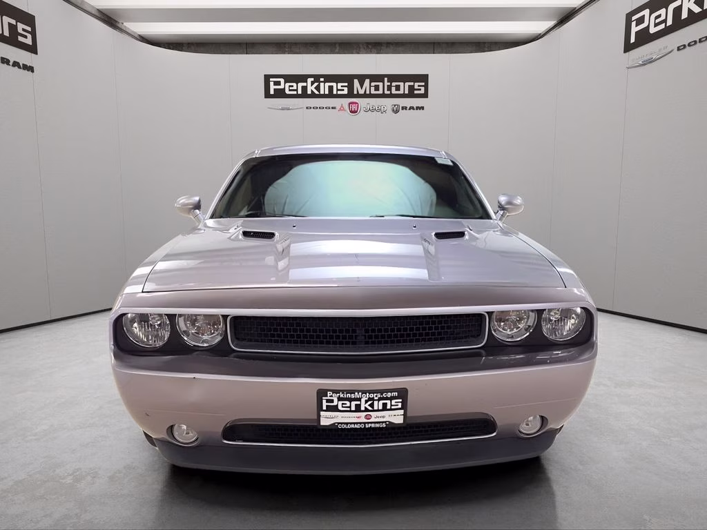 2014 Billet Silver Metallic Clearcoat Dodge Challenger R/T RWD Coupe