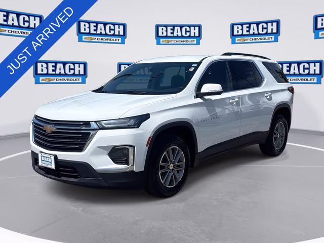 2023 Summit White Chevrolet Traverse LT FWD SUV