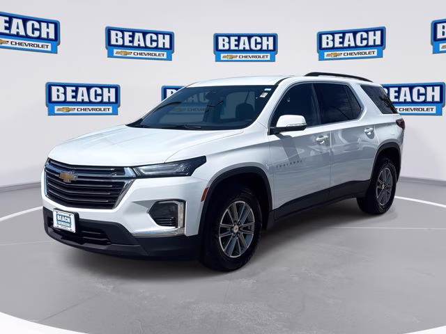2023 Summit White Chevrolet Traverse LT FWD SUV