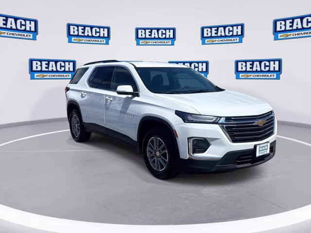 2023 Summit White Chevrolet Traverse LT FWD SUV