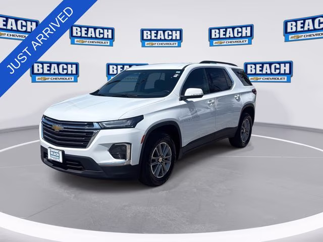 2023 Summit White Chevrolet Traverse LT FWD SUV