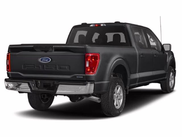 2021 Black Ford F-150 XLT 4X4 Truck