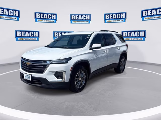 2023 Summit White Chevrolet Traverse LT FWD SUV