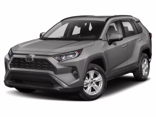 2019 Silver Sky Metallic Toyota RAV4 XLE Premium AWD SUV