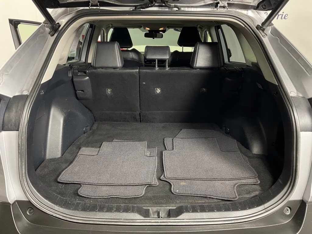 2019 Silver Sky Metallic Toyota RAV4 XLE Premium AWD SUV