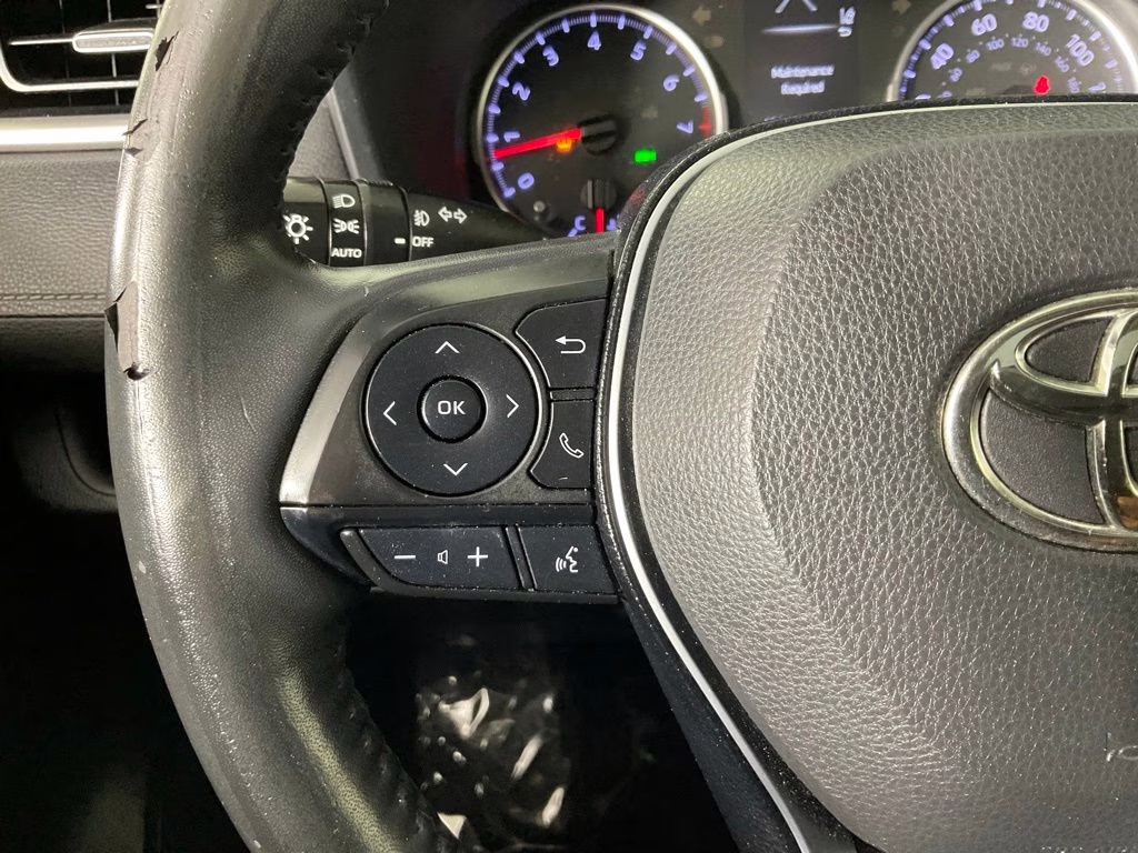 2019 Silver Sky Metallic Toyota RAV4 XLE Premium AWD SUV