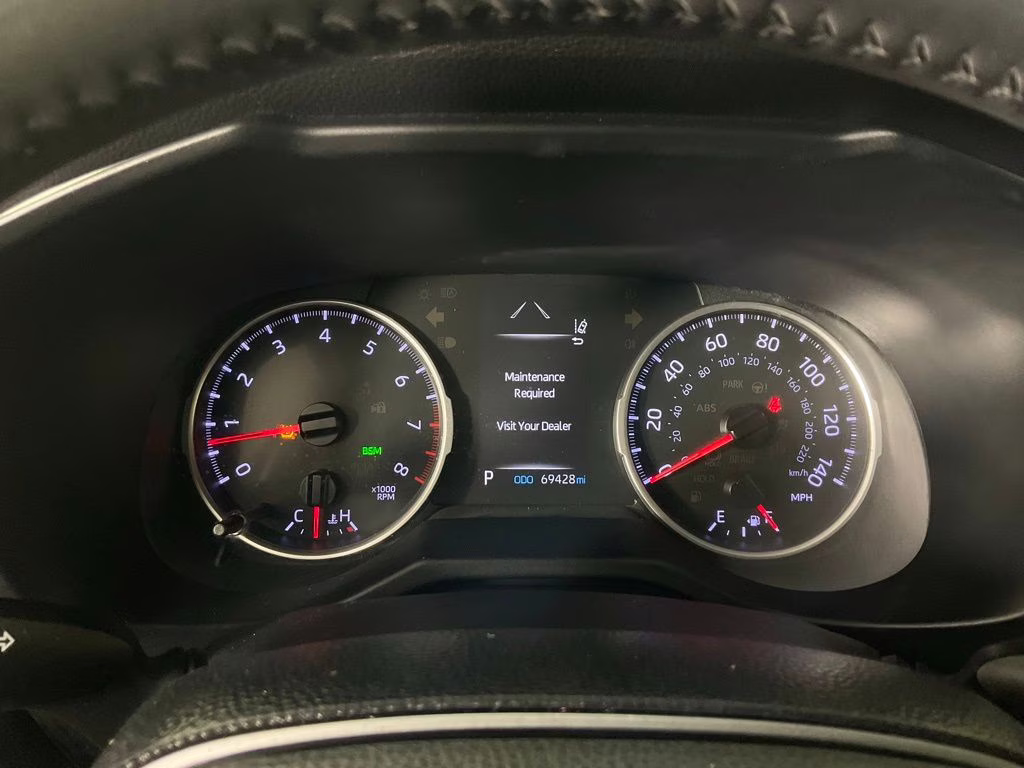 2019 Silver Sky Metallic Toyota RAV4 XLE Premium AWD SUV