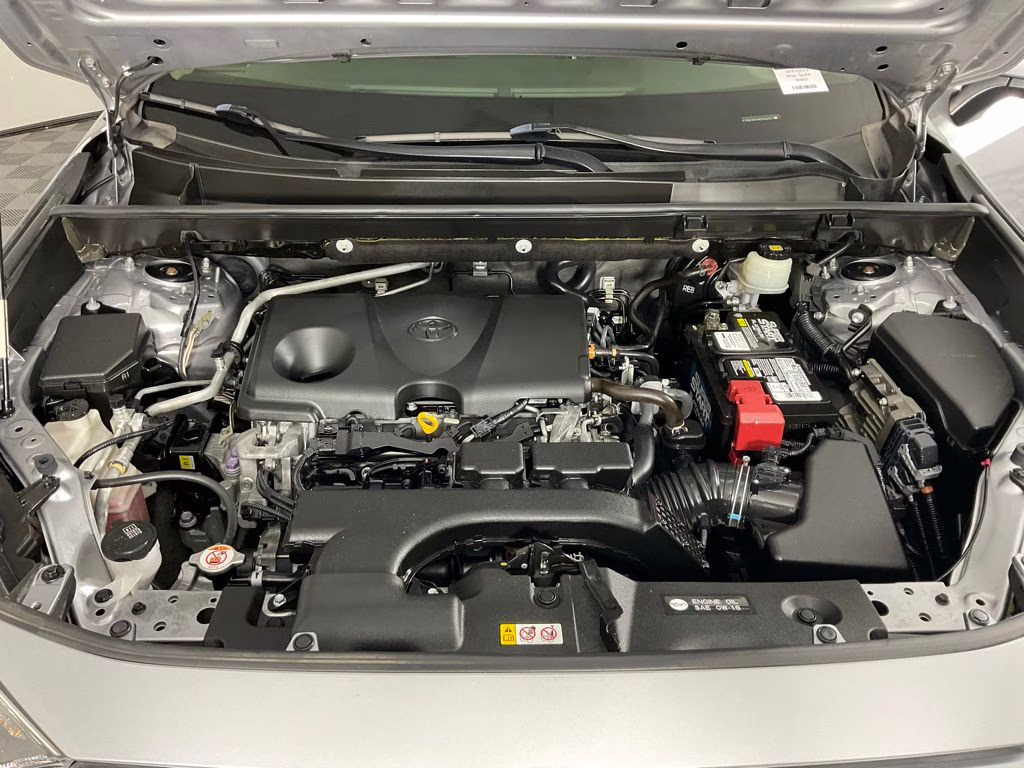 2019 Silver Sky Metallic Toyota RAV4 XLE Premium AWD SUV