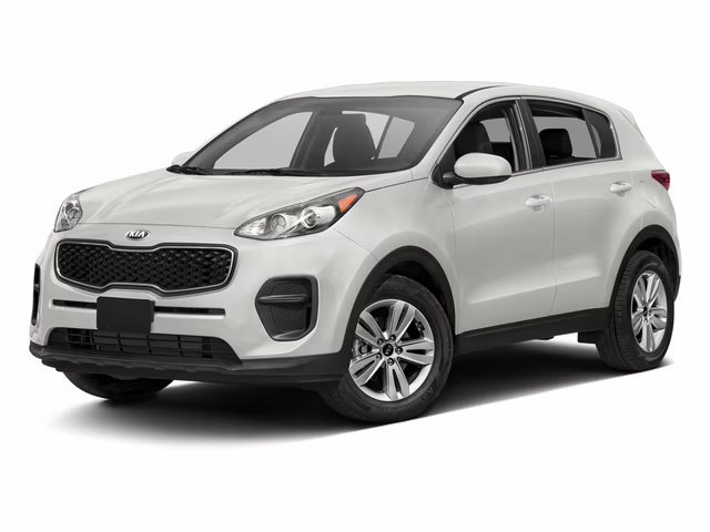 2017 Clear White Kia Sportage LX FWD SUV