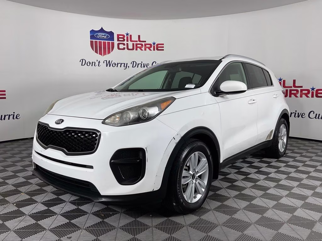 2017 Clear White Kia Sportage LX FWD SUV