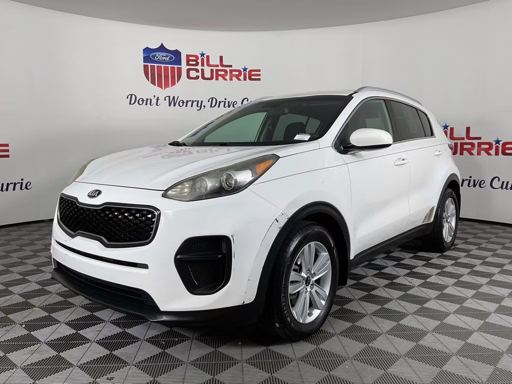 2017 Clear White Kia Sportage LX FWD SUV