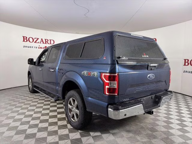 2018 Blue Ford F-150 XLT 4X4 Truck