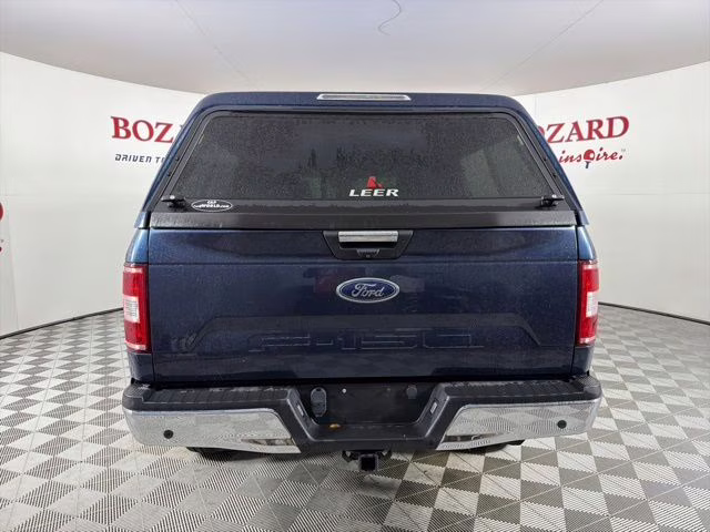 2018 Blue Ford F-150 XLT 4X4 Truck