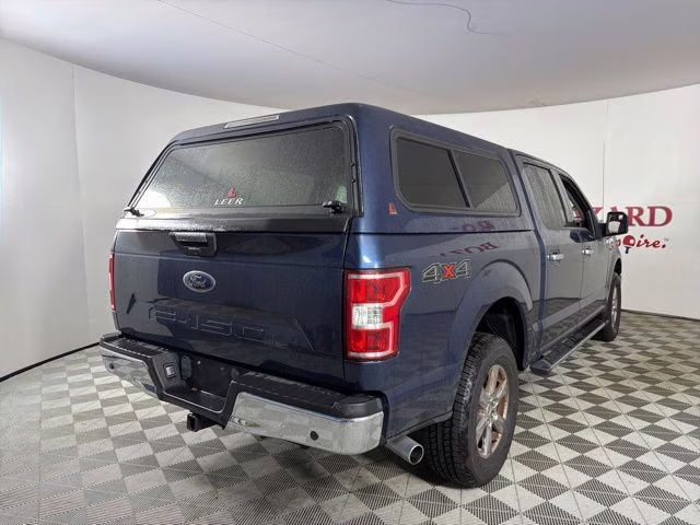2018 Blue Ford F-150 XLT 4X4 Truck