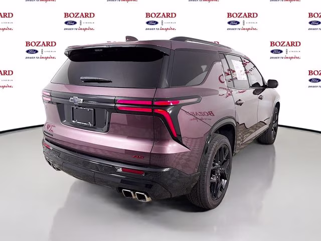 2024 Stardust Silver Chevrolet Traverse RS FWD SUV