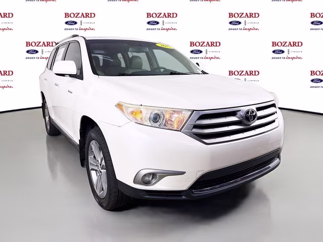 2013 Blizzard Pearl Toyota Highlander Limited FWD SUV