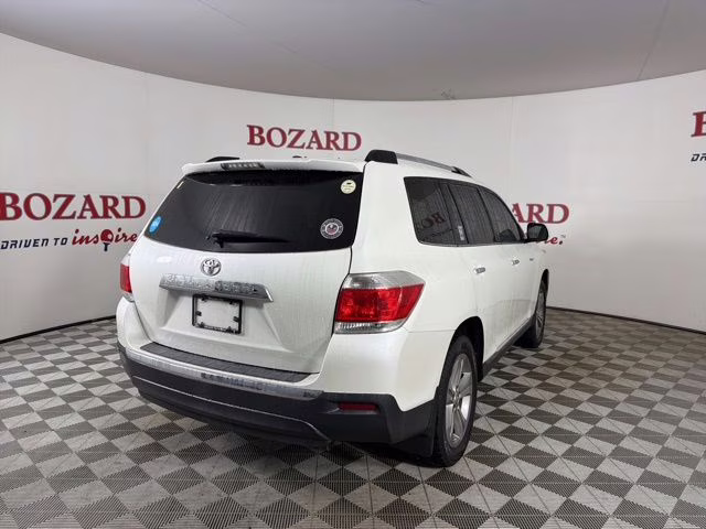 2013 Blizzard Pearl Toyota Highlander Limited FWD SUV
