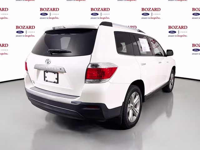 2013 Blizzard Pearl Toyota Highlander Limited FWD SUV