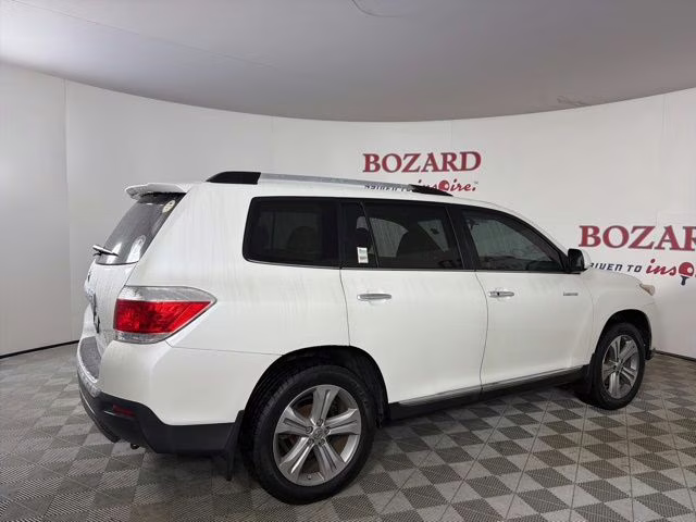 2013 Blizzard Pearl Toyota Highlander Limited FWD SUV