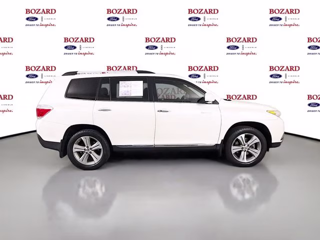 2013 Blizzard Pearl Toyota Highlander Limited FWD SUV