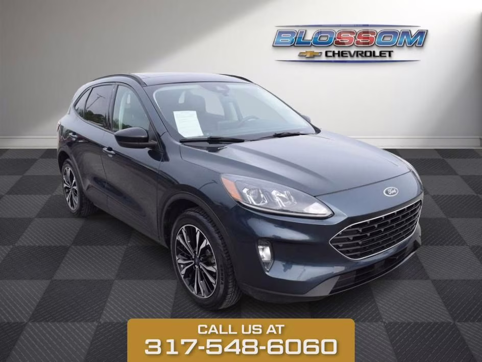 2022 Blue Metallic Ford Escape SEL AWD SUV