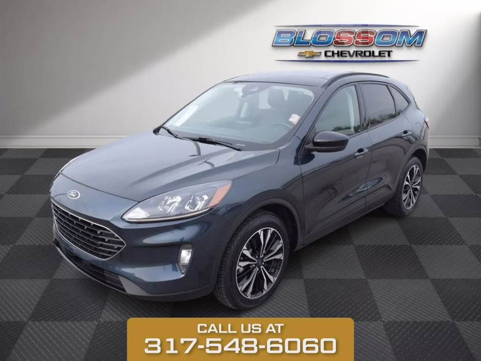 2022 Blue Metallic Ford Escape SEL AWD SUV