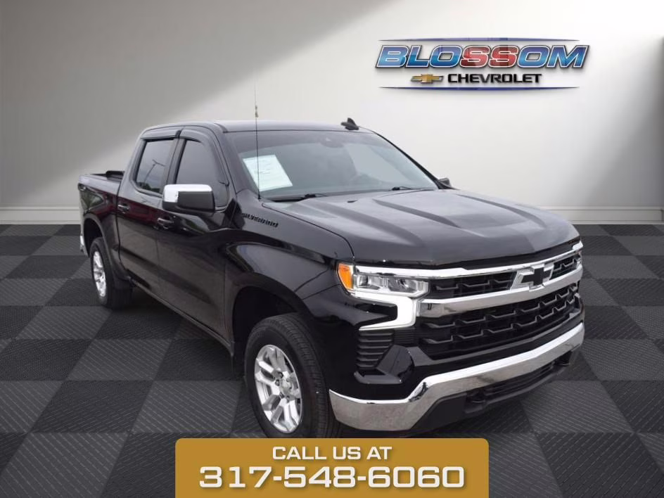 2023 Black Chevrolet Silverado 1500 LT 4X4 Truck