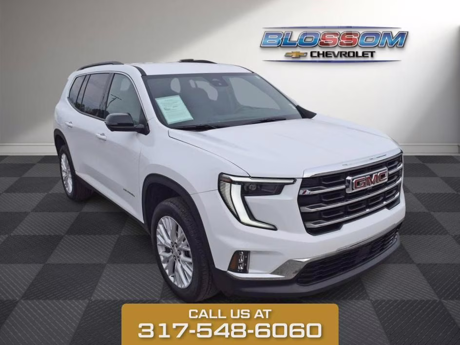 2026 Summit White GMC Acadia Elevation AWD SUV