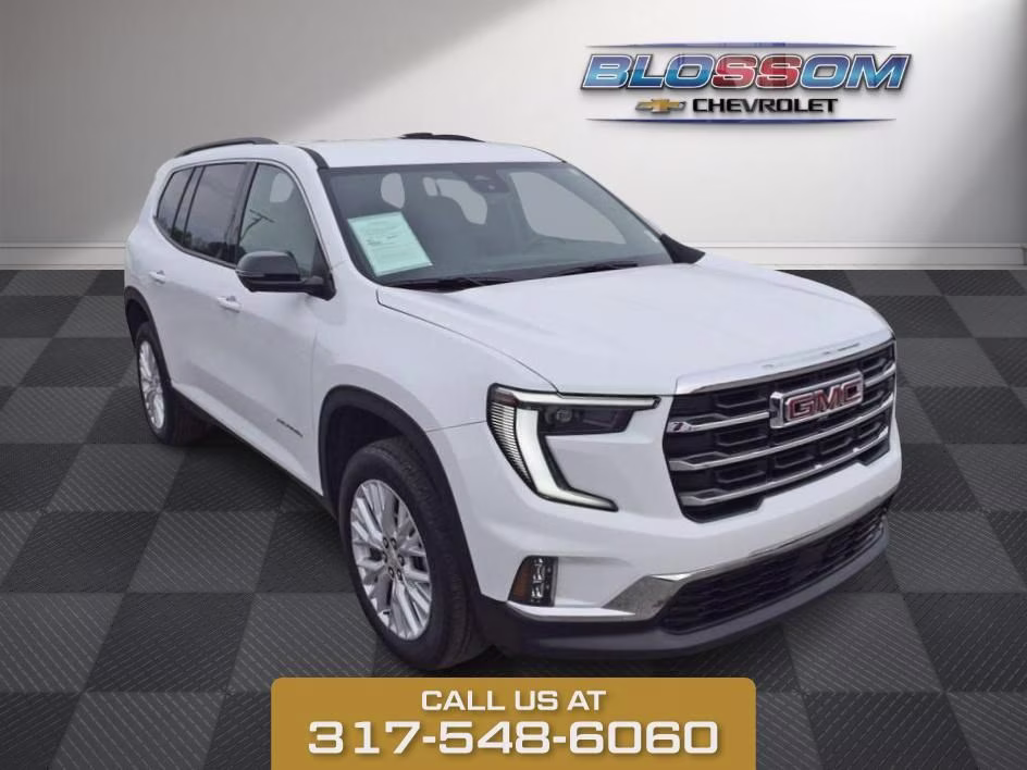 2026 Summit White GMC Acadia Elevation AWD SUV