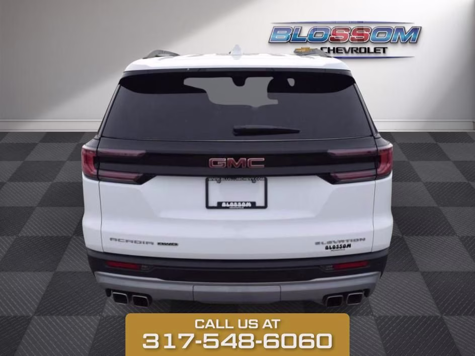 2026 Summit White GMC Acadia Elevation AWD SUV