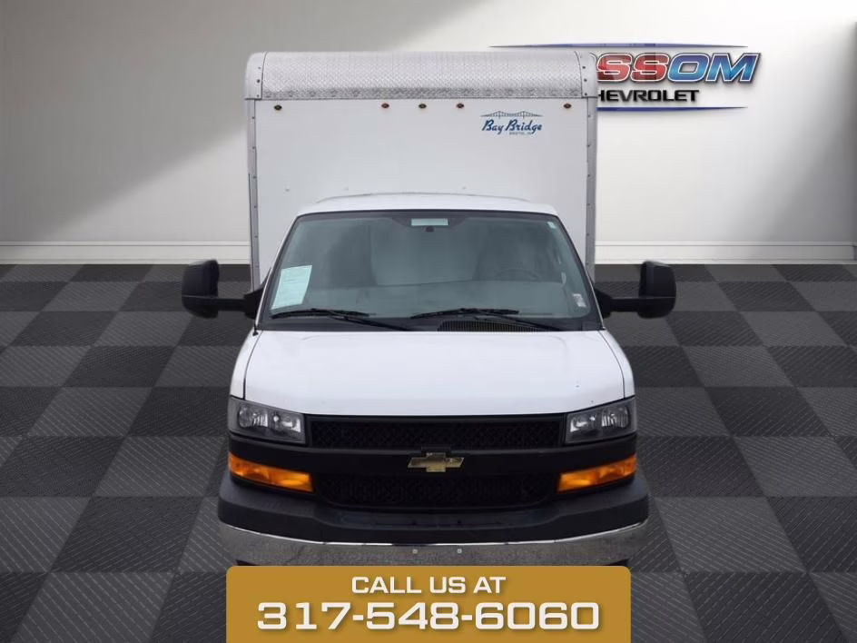 2018 Summit White Chevrolet Express 3500 Work Van RWD Truck
