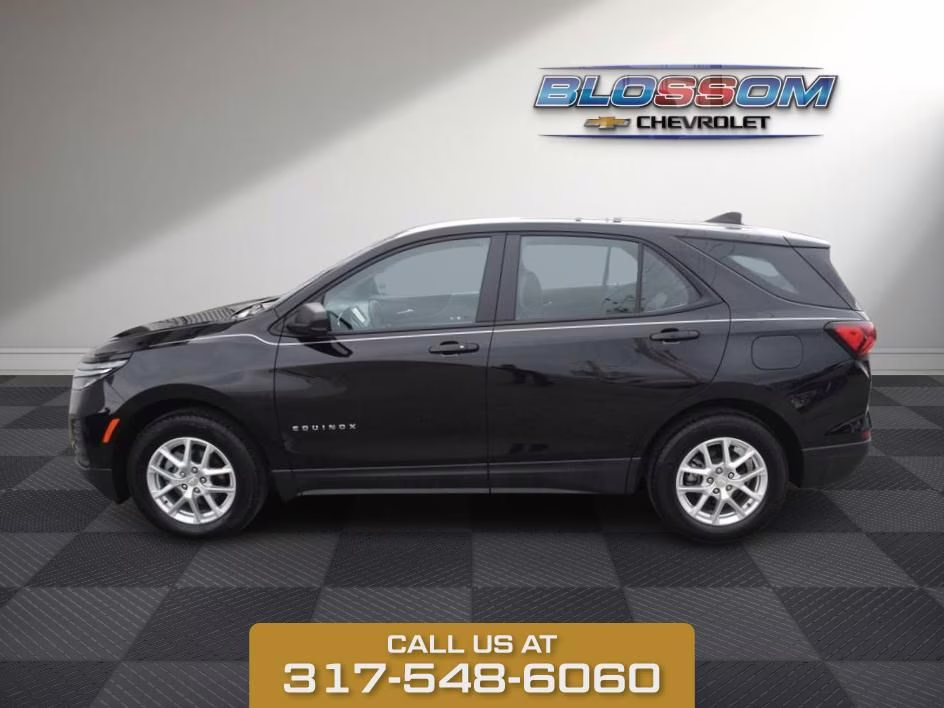 2023 Black Metallic Chevrolet Equinox LS FWD SUV
