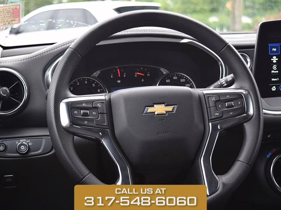 2025 Riptide Blue Chevrolet Blazer LT FWD SUV