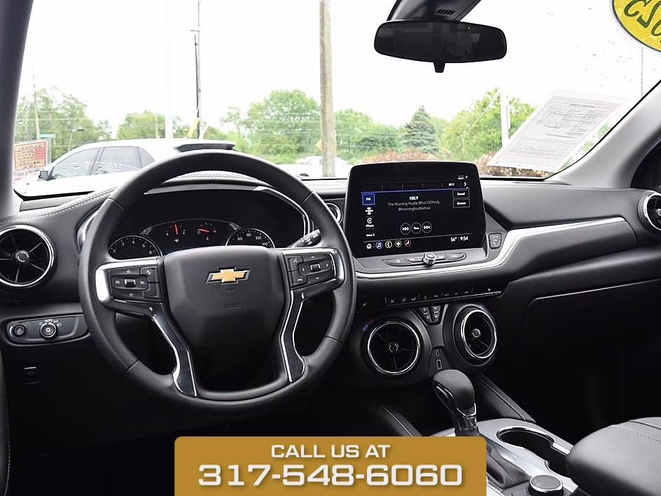 2025 Riptide Blue Chevrolet Blazer LT FWD SUV