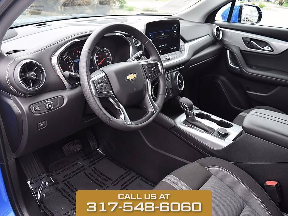 2025 Riptide Blue Chevrolet Blazer LT FWD SUV