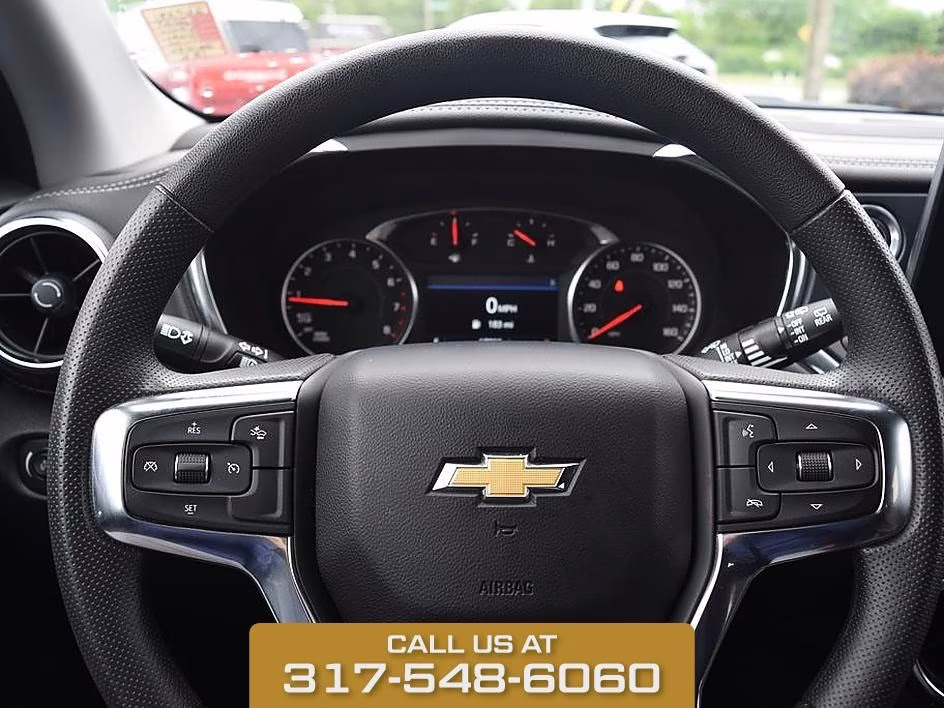 2025 Riptide Blue Chevrolet Blazer LT FWD SUV