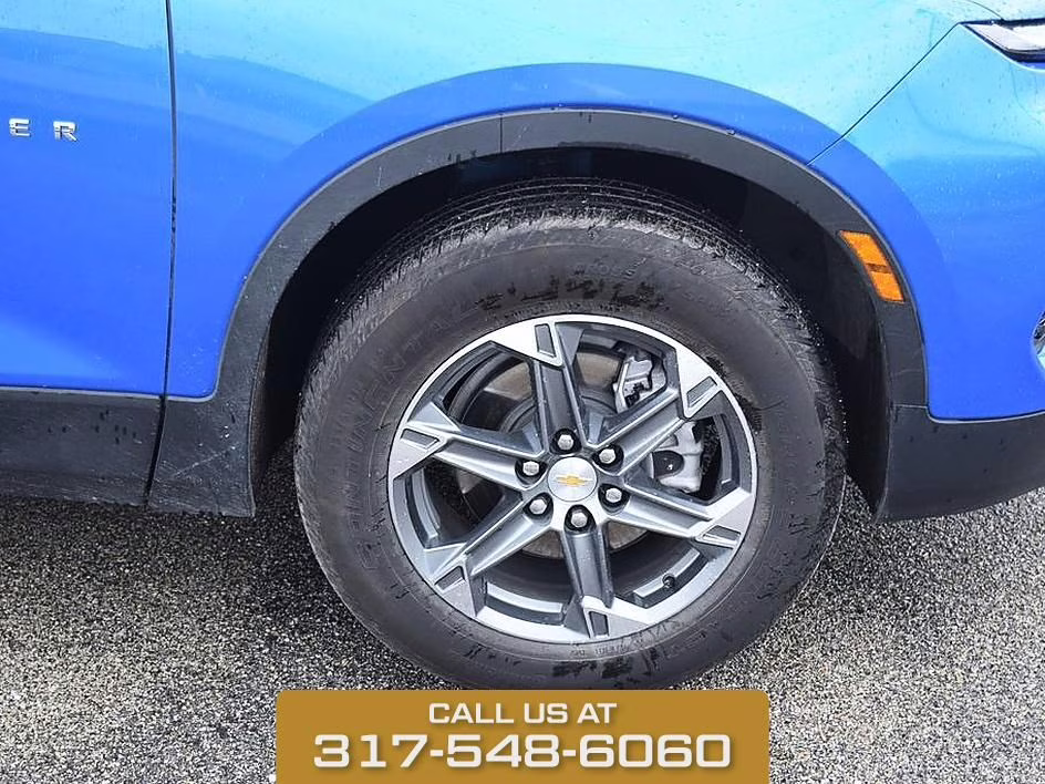 2025 Riptide Blue Chevrolet Blazer LT FWD SUV