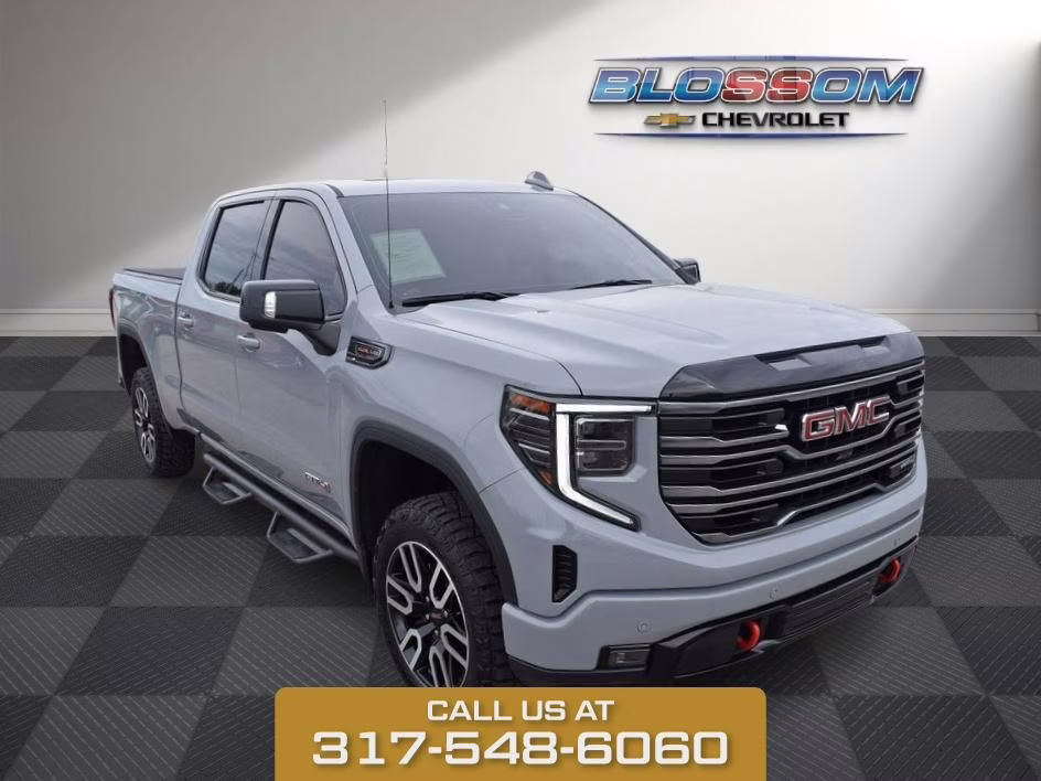 2025 Thunderstorm Gray GMC Sierra 1500 AT4 4X4 Truck