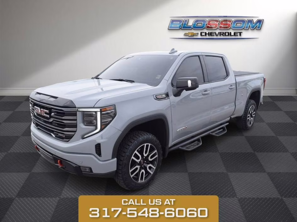 2025 Thunderstorm Gray GMC Sierra 1500 AT4 4X4 Truck